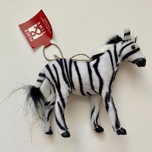 NWT Zebra Ornament